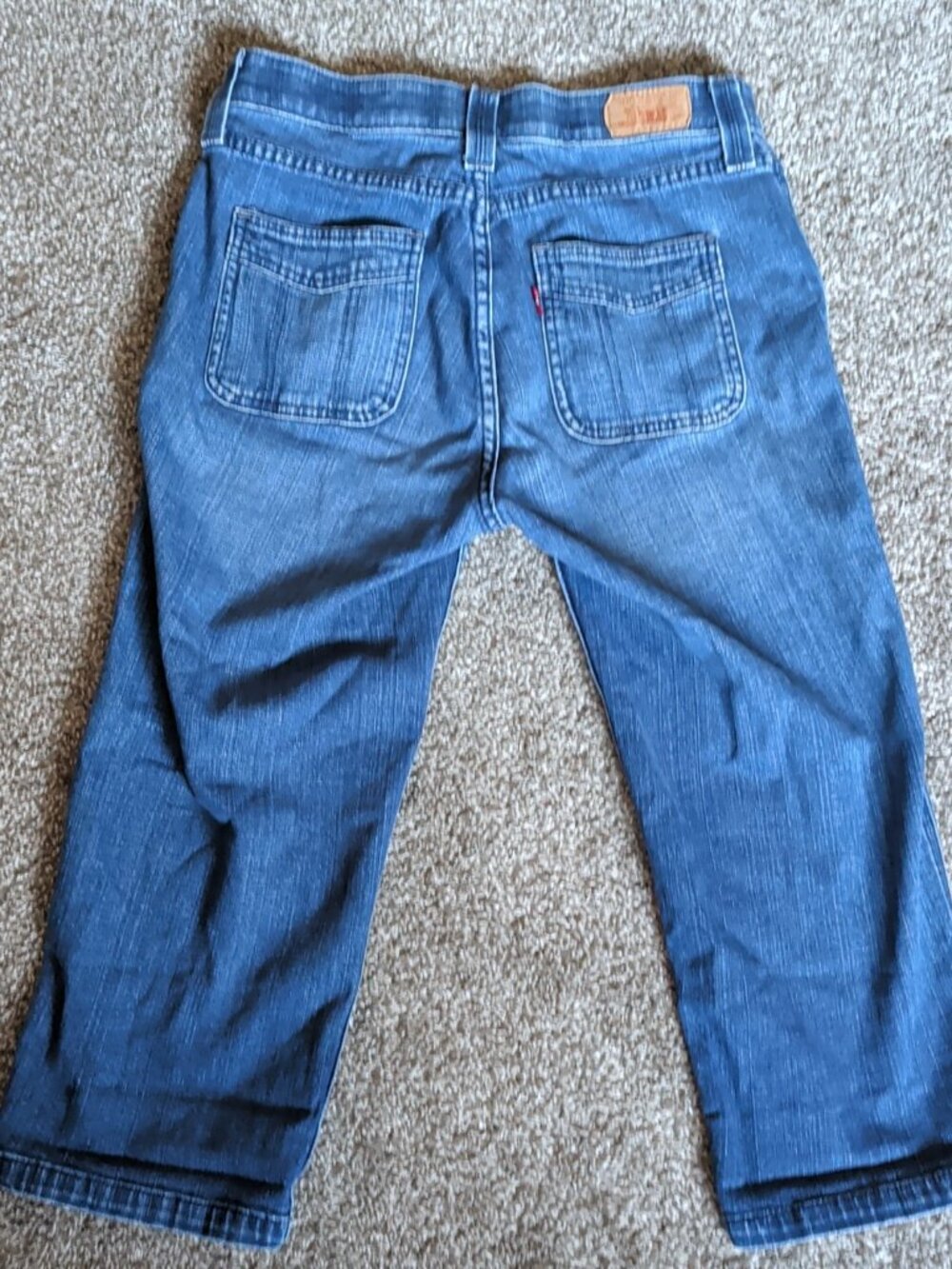 Levi Strauss & Co. Womens Denim Size 6 Capri Bottoms With 4 Pockets - 20" Inseam